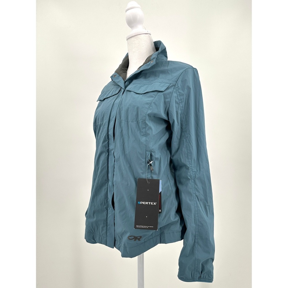 Outdoor Research Microlight Shirt Jacket Vintage Blue Pertex Quantum Air Small‎ - Picture 4 of 8